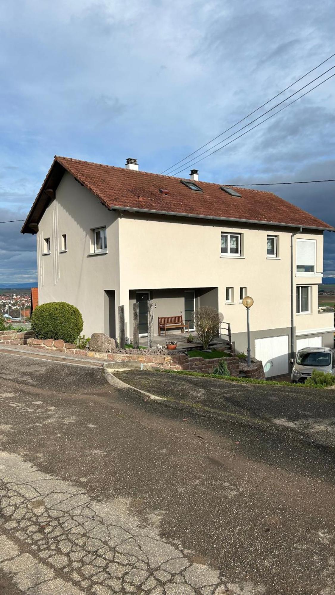 Superbe logement de 80m2 à L'orée des vignes Wangen Esterno foto